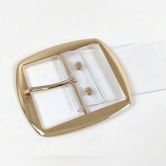 COPY - Chic transparent wide belt - Picture 3 of 7